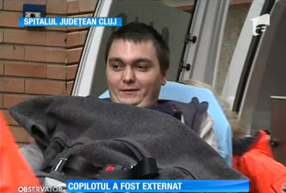 Copilotul avionului prăbuşit &icirc;n Munţii Apuseni a fost externat