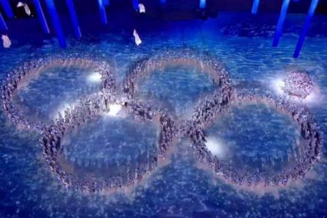 Jocurile Olimpice de Iarnă s-au încheiat cu o autoironie! Iar nu s-a deschis un inel olimpic!
