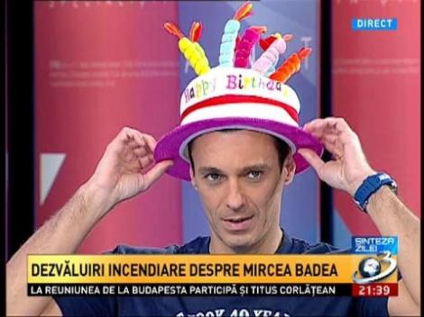 Mircea Badea, născut de Dragobete! Un sincer "La mulţi ani!" și multe surprize, aseară, la Sinteza zilei!