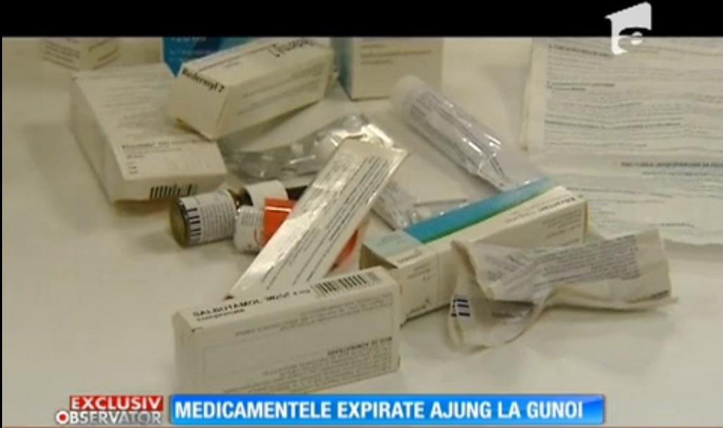 Atenție! Medicamentele expirate nu trebuie aruncate la gunoi