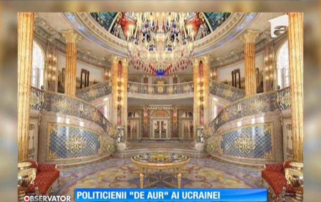 Politicieni de aur: Apropiaţii lui Viktor Ianukovici trăiau &icirc;nconjurați de lux