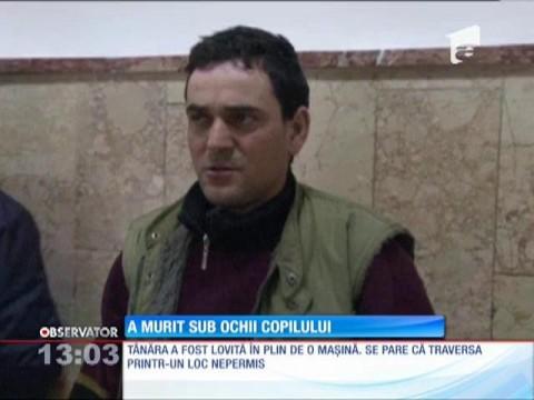 Accident dramatic, &icirc;n județul D&acirc;mbovița: O t&acirc;nără a murit chiar sub ochii copilului ei!