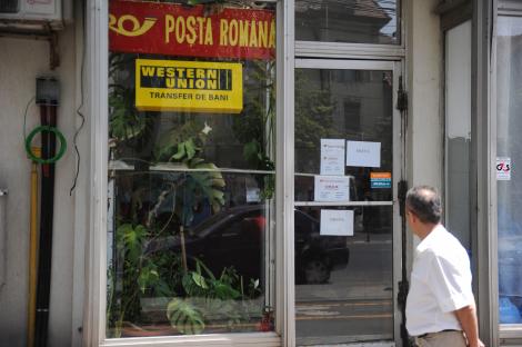 EXCLUSIV! Paza lipseşte cu desăvârşire de la sediile Poştei Române