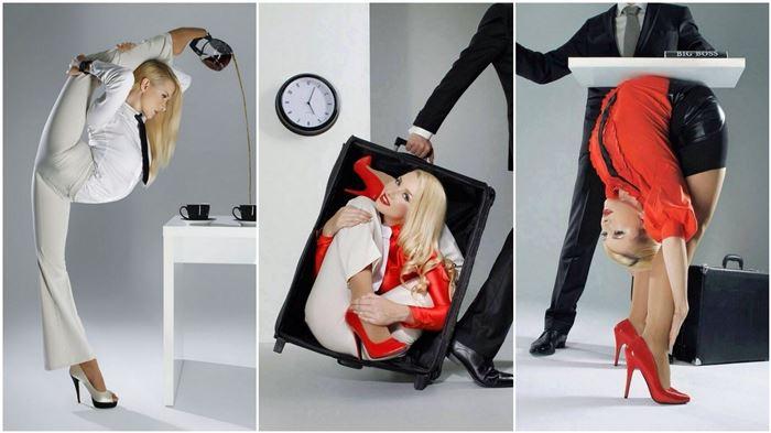 Secretara pe care și-o doresc toți bărbații