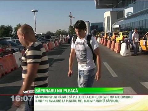 Cristi Săpunaru nu vrea să plece de la Elche