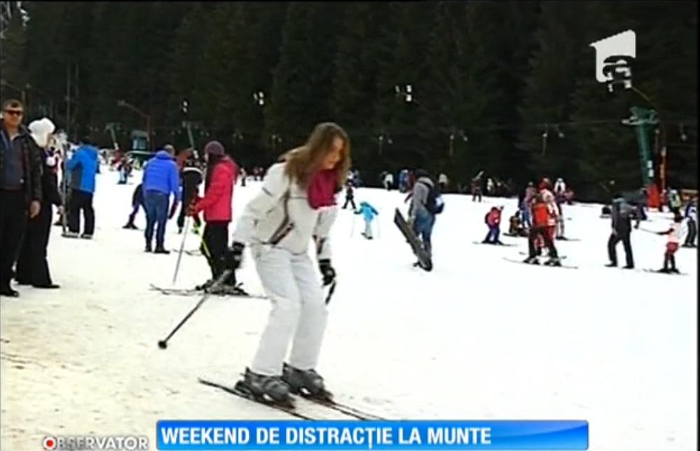 Cel mai aglomerat weekend din sezon, pe p&acirc;rtii