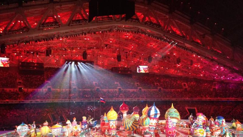 Galerie FOTO! Momente spectaculoase la ceremonia de deschidere a Jocurilor Olimpice de la Soci