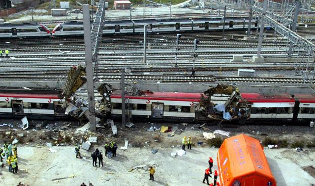 Galerie VIDEO! Atentatul din Madrid, surprins &icirc;n imagini cutremurătoare