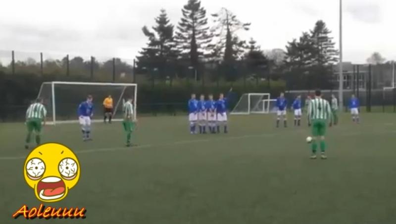 VIDEO: Asta este, FĂRĂ DISCUŢIE, cea mai proastă lovitură liberă din istorie