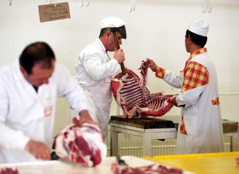 10 persoane au fost reţinute în dosarul produselor din carne alterate