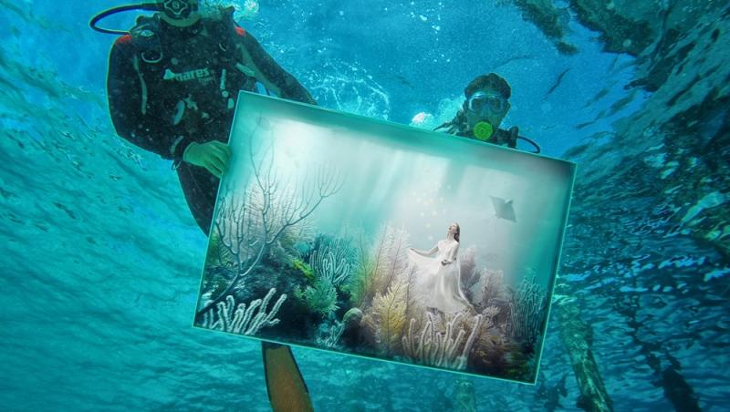 Falerie FOTO! Expoziţie de fotografie organizată sub apă