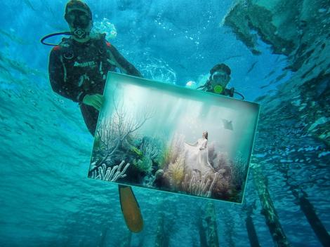 Falerie FOTO! Expoziţie de fotografie organizată sub apă