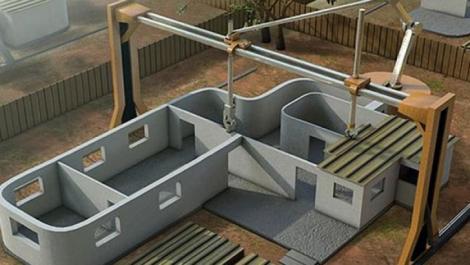 Locuinţa viitorului! Casa făcută la imprimantă 3D