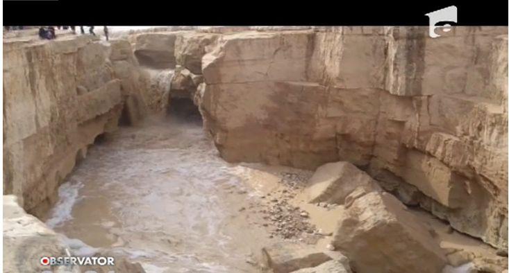 R&acirc;u care curge doar o dată la c&acirc;țiva ani. &Icirc;n deşertul din sudul Israelului