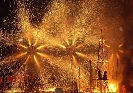 Spectacol inedit pe străzile Valenciei!