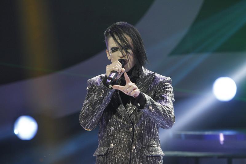 Sensibilul RISTEI a devenit băiat DUR! S-a transformat &icirc;n nimeni altul dec&acirc;t MARILYN MANSON!
