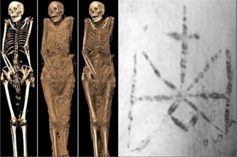 FOTO: Mumie fără ruşine! Acesta poate fi primul tatuaj din istorie!