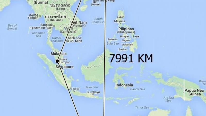 Ce căuta avionul malaiezian la 8.000 km de destinaţie???