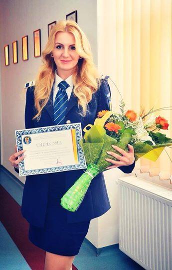 De Ziua Poliției Rom&acirc;ne, Inspectoratul de Poliție Județean Bihor i-a oferit mulțumiri scrise Nataliei Selegean