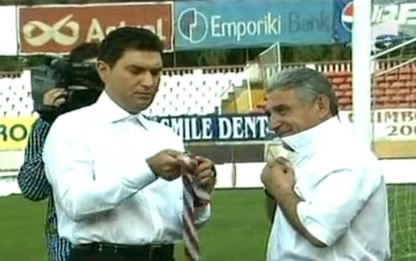 Cristi Borcea &icirc;i calcă pe urme naşului Gici Becali!