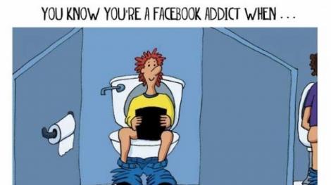 TEST IT! Facebook în fiecare zi, oră, minut?! Faci parte din "clubul dependenților" dacă...