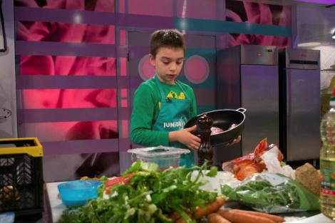 Christoffer Balog, micul bucătar cu o poveste impresionantă: "Dacă tata a fost la Top Chef, eu o să câştig Junior Chef”