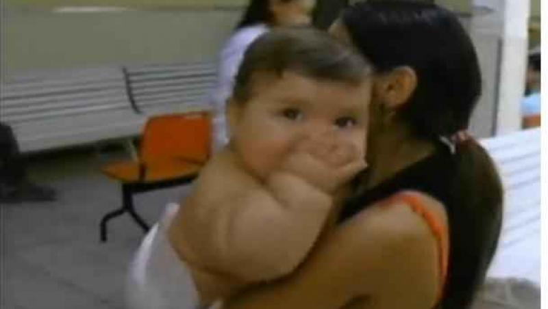 Un bebeluş de opt luni, din Brazilia, cântăreşte aproape 20 de kilograme