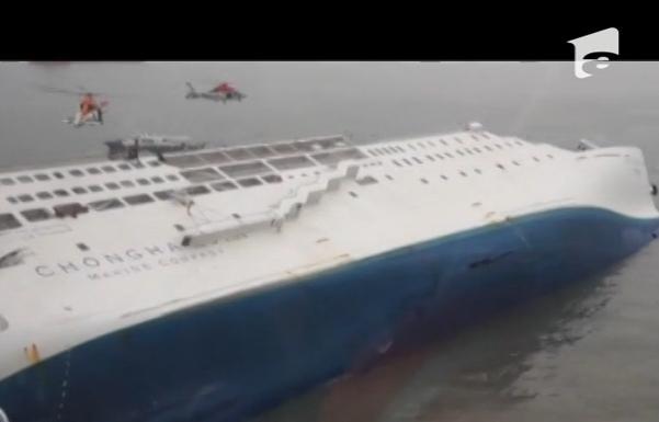 Naufragiul din Coreea de Sud: peste 300 de persoane, date dispărute!