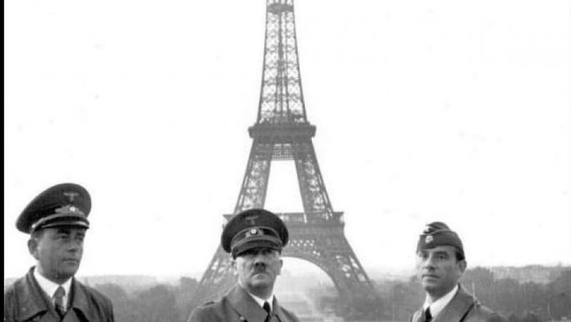 Hitler, Fidel Castro şi Papa în Turnul Eiffel. IMAGINI NEMAIVĂZUTE care au uimit lumea
