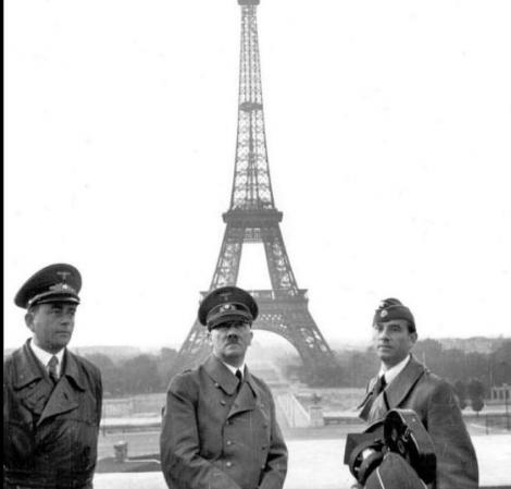 Hitler, Fidel Castro şi Papa în Turnul Eiffel. IMAGINI NEMAIVĂZUTE care au uimit lumea