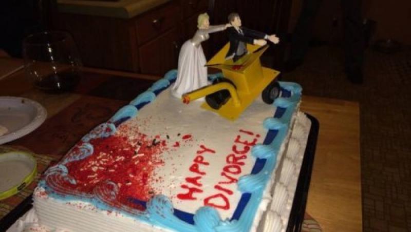 FOTO: S-a inventat tortul pentru DIVORŢ! Iată ce trebuie să mănânci la DESPĂRŢIRI