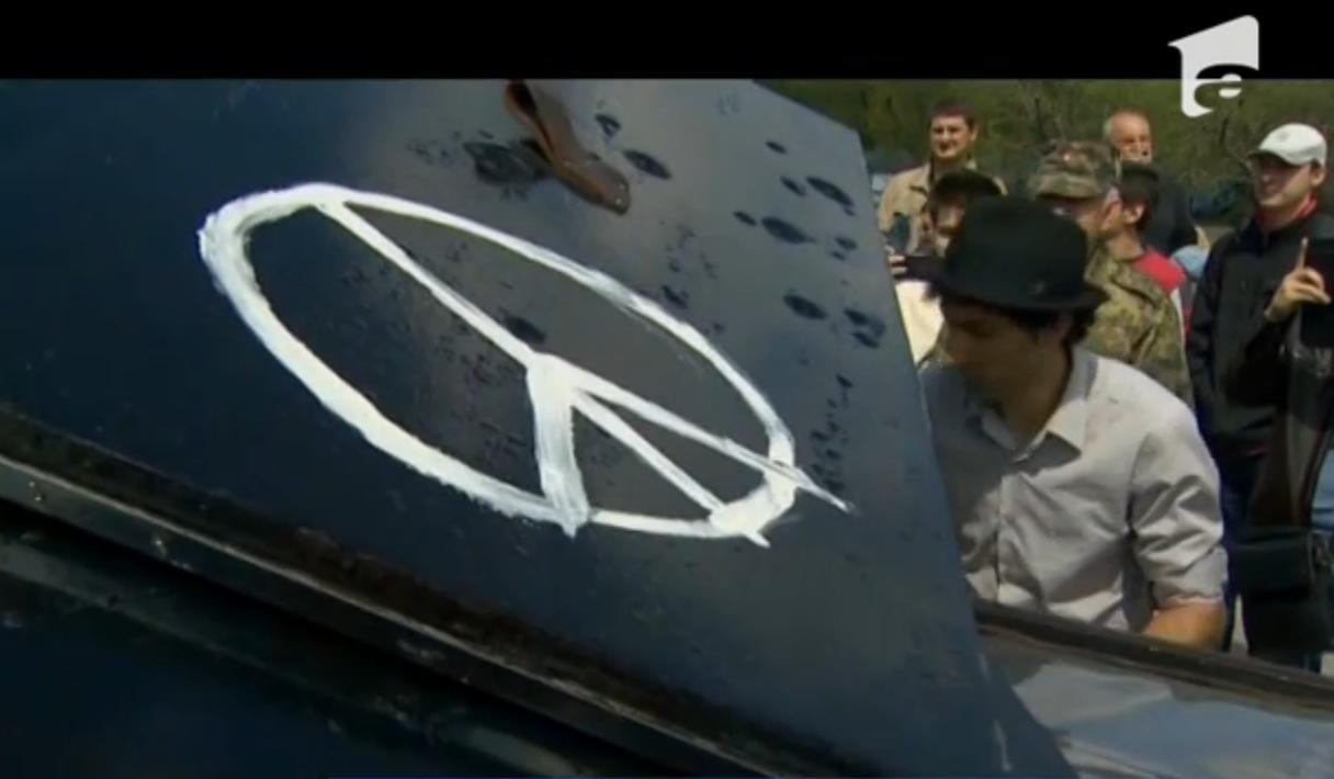 Un pianist italian vrea să aducă pacea prin muzică &icirc;n estul Ucrainei