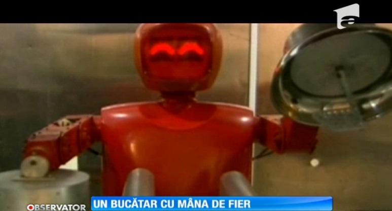 Pericol pentru bucătari! Un robot este chef într-un restaurant din China