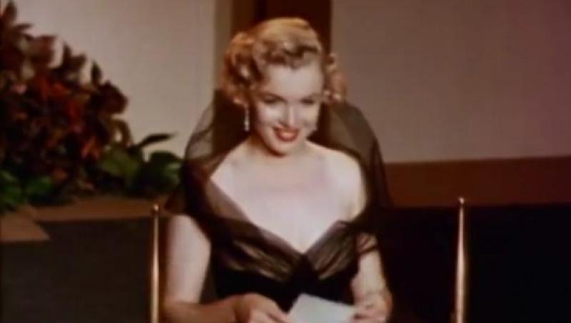 Imagini rare cu Marilyn Monroe la Oscarurile din 1951