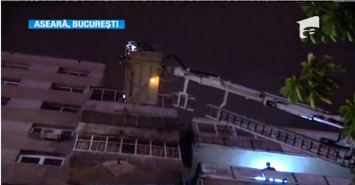 O femeie din Capitală, rănită grav de o bucată de tencuială