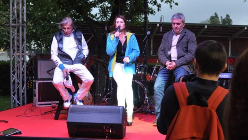 O seară de platină petrecută la Arenele BNR, împreună cu Gică Hagi, Nadia Comăneci și Ilie Năstase