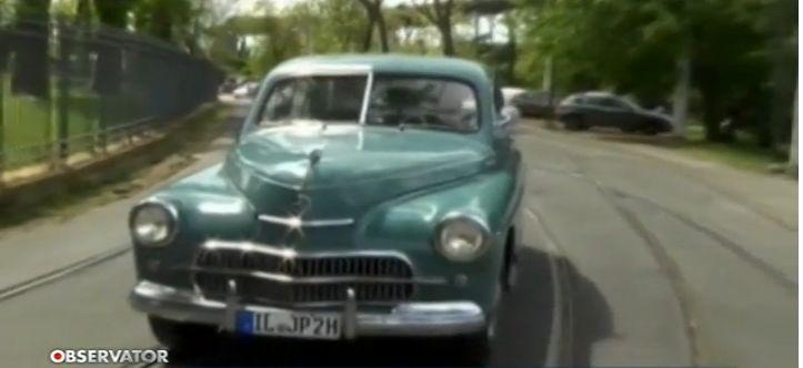 Maşina lui Ioan Paul al II-lea, la ceremonia de canonizare