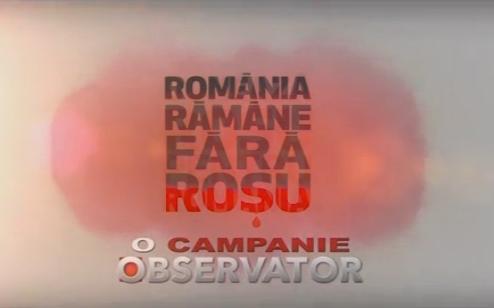 Donează roşu pentru România