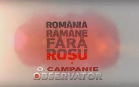 Donează roşu pentru România