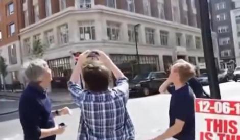 VIDEO! OZN-uri filmate pe cerul Londrei