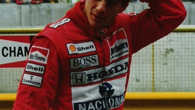 Ayrton Senna, la Imola în 1988