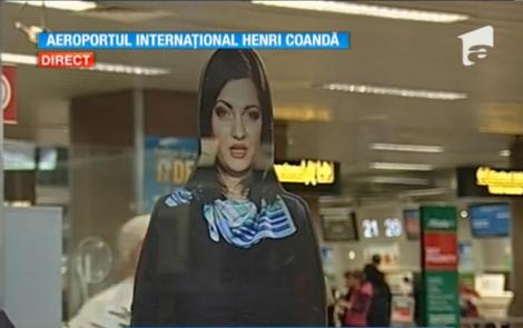 Informaţii oferite de holograme, la Aeroportul Internaţional Henri Coandă
