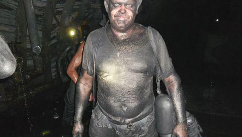 GALERIE FOTO! Cum se lucrează în minele din Ucraina