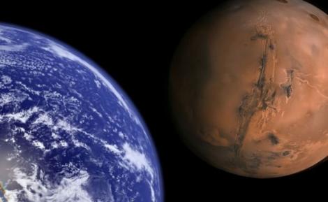 Marte, la cea mai mică distanță față de Pământ de până acum