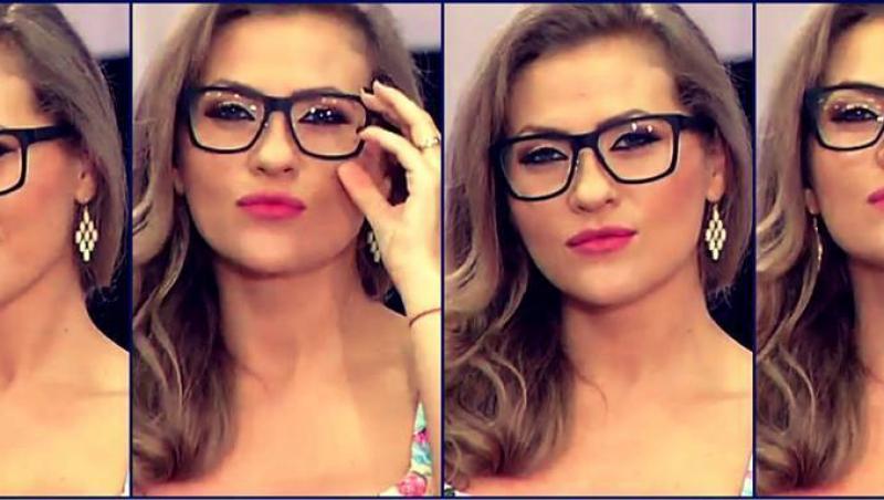 Niciodată, dar absolut NICIODATĂ nu ai văzut-o așa. Mirela Boureanu-Vaida, cu ochelari de tocilar! E incredibilăăă!!!
