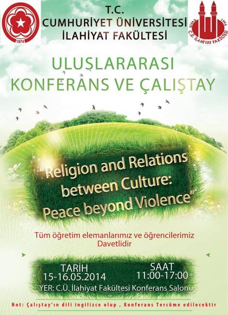 Grete Tartler, la conferința internațională ”Religion and Relations between Culture” a Universității Cumhürriyet din Sivas, Turcia