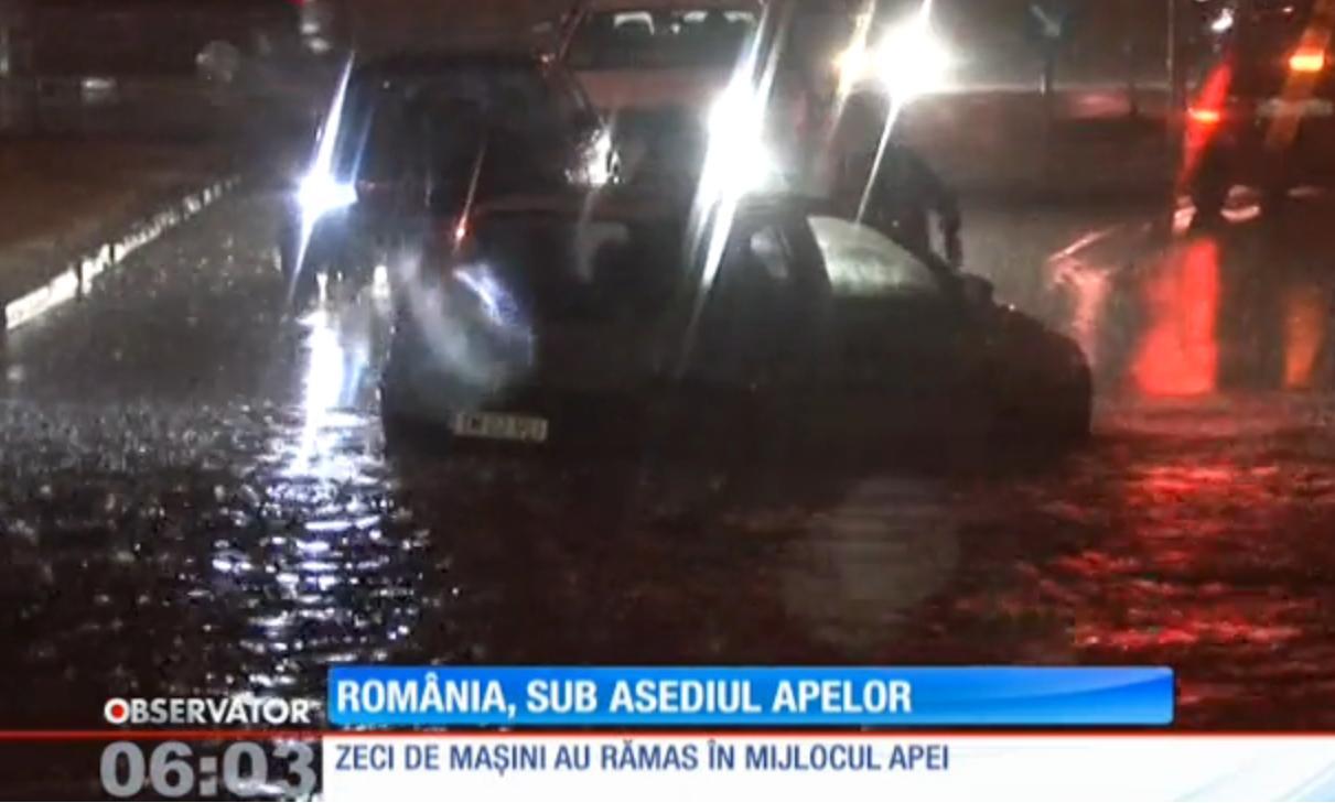 Furtunile au făcut prăpăd &icirc;n mai multe zone ale ţării