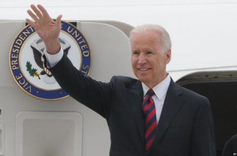 Joe Biden, vicepreşedintele SUA, a sosit în România