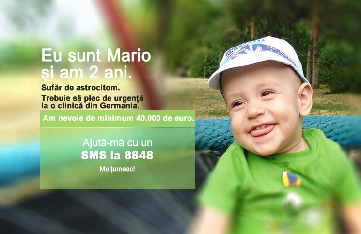 DRAMA LUI MARIO! A fost diagnosticat cu o boală cruntă, hifrocefalie, la DOAR 2 ANI