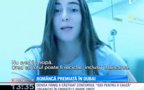 Se poate şi aşa! O româncă, premiată în Dubai pentru o idee inedită